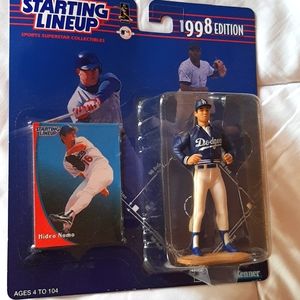 1998 Starting Lineup Hideo Nomo, Los Angeles  Dodgers